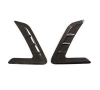 Coche Air Flow Capó Compatible Con Serie 3 G20 G28 2021 2022 2023. Adhesivo Decorativo Para La Moldura Rejilla Ventilación Lateral Del Coche(Carbon Fiber Look)