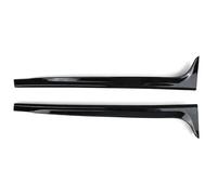 Coche Ala Lateral Alerón Trasera Para VW Para Polo Para MK5 6R 6C 2011-2013 2014 2015-2017 Piezas Exteriores 1 Par Ventana Trasera Negra Brillante Lado Izquierdo