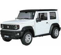 Coche aleación Fundido presión 1:24 para Suzuki Jimny Modelo simulación Metal colección decoración(Blanco)