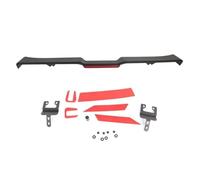 Coche Alerón Alerón De Techo Trasero para Jeep para Wrangler JL 2018-2024 con Ventana De Luz Freno Cubiertas De Bisagra Derecha Izquierda, ABS Negro Alerón De Techo
