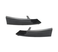 Coche Alerón Delantero 1 par separadores Labios Parachoques Delantero Coche alerones Rejillas para F30 F31 2012-2019 Faros antiniebla Marco Cejas Spoiler Delantero(B Carbon Look)