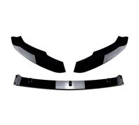 Coche Alerón Delantero 3X 2016-2019 para VW para Skoda para Superb B8 Parachoques Delantero Delantero del Coche Alerón Inferior Divisor Kit De Carrocería ABS Spoiler Delantero
