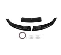 Coche Alerón Delantero Alerón Parachoques Delantero 3 Piezas Difusor Divisor Labios Parachoques Deportivo Alta Resistencia para E60 E61 para M5 05-10 Frontal Spoiler Labio(Glossy Black)