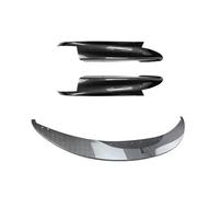 Coche Alerón Delantero Difusor De Parachoques Delantero Alerón Kit De Carrocería Accesorios Tuning Para Serie 3 M3 E90 E91 E92 E93 2006-2013 Spoiler(Lip BumperCarbonLook)