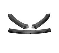Coche Alerón Delantero Divisor De Parachoques Delantero ABS Estilo Maxton Para Seat Para Leon MK3 2012-2016 Kit Carrocería Y Alerón Ajuste Spoiler(Carbon Look)