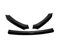 Coche Alerón Delantero Divisor De Parachoques Delantero ABS Estilo Maxton Para Seat Para Leon MK3 2012-2016 Kit Carrocería Y Alerón Ajuste Spoiler(Gloss Black)