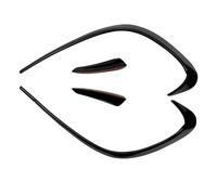 Coche Alerón Delantero Embellecedor De Cubierta para Splitter Y Spoiler del Parachoques Delantero para Mercedes para Benz Clase CLA W117 CLA45 CLA200 AMG 2016-2019(1 Set)
