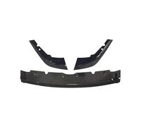 Coche Alerón Delantero Kit De Carrocería (Body Kit) De ABS: Lip Delantero, Splitter Y Difusor para Serie 1 F40 M-Sport 118i, 120i, 128ti 2020-2023(Gloss Black)
