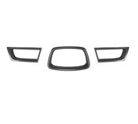 Coche Alerón Delantero Kit De Pegatinas Alerón De Parrilla Central para Subaru para Impreza para WRX STI 9.º 2006-2007 Modificación De Carrocería Color Spoiler Delantero