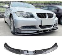 Coche Alerón Delantero para BMW 3 Series E90 E91 320i 325i 2005-2008, Parachoques Delantero del Lip Splitter Spoiler Cuerpo Protector,A/Carbon Fiber