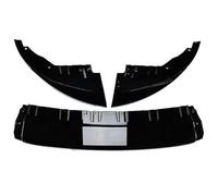Coche Alerón Delantero para BMW 4 Series G24 G26 420i 430i I4 M50 Puertas para Gran para Coupe 2021 2022 2023 Alerón Parachoques Delantero Labio Difusor Barbilla Divisor(Gloss Black)
