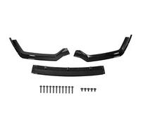 Coche Alerón Delantero para Infiniti Q50 2018-2021 Labio Divisor del Parachoques Delantero, Embellecedor Protector(Glossy Black-Sport)