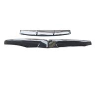 Coche Alerón Delantero para Mazda 6 para Atenza 2017-2019 ABS Sin Pintar Parachoques Delantero Protector Borde Cubiertas De Alerón 3 Piezas(Carbon Fiber Color)