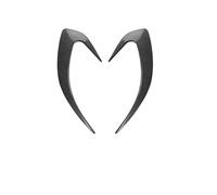 Coche Alerón Delantero para Mazda para MX-5 para Miata ND 2016+ Parachoques Delantero Y Trasero Cubierta ABS Brillante Embellecedor Luz Antiniebla(Rear Carbon)