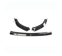 Coche Alerón Delantero Para Nissan Para X-Trail 2019 2020 Alerón De Parachoques Delantero Esquina Del Borde Delantero Parachoques Delantero Labio(Bright Black)
