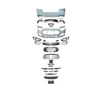 Coche Alerón Delantero para Quattroporte para Trofeo Kits Carrocería Actualización Lámpara Trasera Parachoques Delantero Parrilla Labio Alerón Faro Luces(Body Kit)