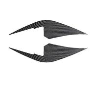 Coche Alerón Delantero para Toyota GR86 2022+ Alerón Rejilla Lateral Estilo Cuchilla Delantera Decoración Exterior Color Negro/ABS Carbono(Carbon Look)