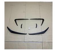 Coche Alerón Delantero Para VW Para Golf 7 MK7 Para GTI Spoiler Lip | Luz Antiniebla Parachoques Delantero 2013-2016 Marco Entrada Rejilla Divisora Alerón Embellecedor Ventilació(6PCS Set)