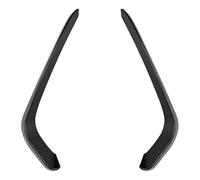 Coche Alerón Delantero para VW para para Passat B8 2016-2019 Alerón Parachoques Delantero Lámina Labio Rejilla Inferior Luz Antiniebla(Carbon Look)