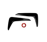 Coche Alerón Delantero Para VW Para POLO MK6 Para Virtus Spoiler Lip | 2017 2018 2019 2020 2021 Cuchillo De Viento Parachoques Delantero Alerón Cubierta Lámpara Rejilla
