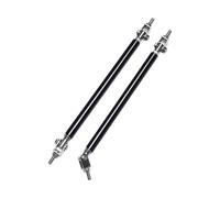 Coche Alerón Delantero Parachoques Barra Soporte Universal para Parachoques Delantero Divisor Labios Alerón Puntal Y Tirantes 15 Cm para Camaro 2000-2022(15cm Black)