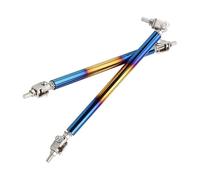Coche Alerón Delantero Parachoques Divisor Labios Parachoques Delantero Universal para Coche Alerón Barra Soporte Tirantes para BMW E46 E90 E60 E36 E39 F10 F20 F30(20cm Colorful Blue)