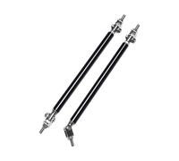 Coche Alerón Delantero Parachoques Divisor Labios Parachoques Delantero Universal para Coche Alerón Barra Soporte Tirantes para BMW E46 E90 E60 E36 E39 F10 F20 F30(10cm Black)