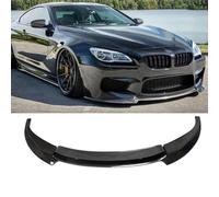 Coche Alerón Delantero Parachoques para BMW F06 F12 F13 M6 2013 2014 2015 2016, Aleron para Coche Protección Divisor Spoiler Coche Accesorios Tuning