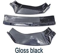 Coche Alerón Delantero Parachoques para Golf 7 MK7 7.5 R GTI GTD 2014-2019, Anti Colisión Spoiler Lip Difusor Inferior Hoja Divisoria Labio Kit Carrocería