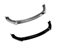 Coche Alerón Delantero Parachoques para Mercedes-Benz CLA-Class C118 CLA45 AMG 2020+, Lip Trim Mentón Frontal Spoiler Labio Difusor Exteriores Accesorios,Bright Black