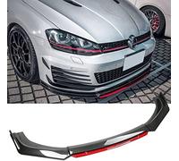 Coche Alerón Delantero Parachoques para VW Golf 7 7.5 MK7 MK7.5 GTI GTD R MK5 MK6,Splitter Difusor,Kit Cuerpo Accesorios Spoiler Scratch Protector