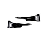 Coche Alerón Delantero Separador Labios Parachoques Delantero Spoiler Lip | Difusor Cubierta Para E92 E93 320d 325xi 330xi 330xd 2006-2013, Kits Carrocería Embellecedores RejillaLuz(Gloss Black B)