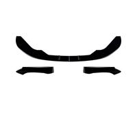 Coche Alerón Delantero Spoiler Delantero con Difusor Y Kit De Carrocería para Serie 1 F20 F21 LCI M-Sport 2015-2019(Gloss Black Set)