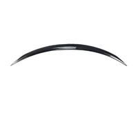 Coche Alerón para Mercedes para Benz Clase C W205 C205 C63 Coupe C200 C300 2 Puertas 2015-2021 Alerones Traseros ABS Fibra Carbono Negro Brillante Alerón De Techo(Fibra de Carbon)