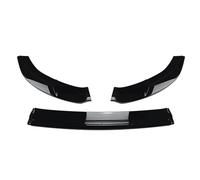 Coche Alerón Parachoques Delanteros para VW Golf 7 MK7 GTI R Rline 2013-2016,Antiarañazos Coche Parachoques Delantero Labio Divisor Difusor Accesorios,A/Black