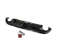 Coche Aleron Trasero Alerón para Difusor Parachoques Trasero con Luz Indicadora para Infiniti para Q50 2014-2017 Kit Carrocería Labio Posterior Modificación Car Spoiler Trasero