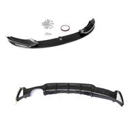 Coche Aleron Trasero Alerón para Parachoques Delantero Y Placa Divisora del Difusor Trasero para F32 4 Series 2 Puertas Coupe F33 Convertible F36 Gran Car Spoiler Trasero