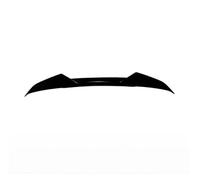 Coche Alerón Trasero para A4 B9 para Avant para Sline 2017-2024 Coche Maletero Trasero Techo Medio/ala Superior Cola Divisor Spoiler Duckbill Lip Trim Body Kit(Glossy Black B)