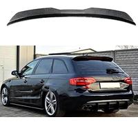 Coche Aleron Trasero para Audi A4 B8 Avant/Allroad 2008-2016, AleróN Trasero para Maletero Spoilers Traseros de Coche Accesorios,Bright Black