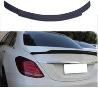 Coche Aleron Trasero para Benz C-Class W205 4doors 2014-2021, AleróN Trasero para Maletero Spoilers Traseros de Coche Accesorios,Bright Black