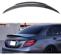 Coche Aleron Trasero para Benz C-Class W205 4doors 2014-2021, AleróN Trasero para Maletero Spoilers Traseros de Coche Accesorios,Bright Black