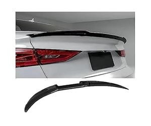 Coche Alerón Trasero para BMW Serie 3 328i E46 316i E46 318i E46 320d E46 330i E46 330d SE E46 Techo ala Cubierta Ventana Trasera Resistencia Durabilidad Maletero ala del Techo,A Sedan