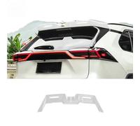Coche Alerón Trasero para Toyota New RAV4 RAV 4 2020-2025 MC Style,Kit Carrocería Alerón Maletero Borde Brillante Protector Parachoques Accesorio Difusor Trasero,C-White