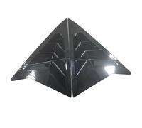 Coche Alerón Ventana Trasera Divisor Para Hyundai Para Elantra Para Avante Sedan 2011-2015 Rejilla Trasera Coche Cubierta Obturador Lateral Pegatina Embellecedora Cuchara(Gloss Black)