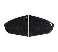 Coche Alerón Ventana Trasera Divisor Para Octavia 2008 2009 2010 2011 2012 Rejilla Trasera Coche Cubierta Obturador Lateral Pegatina Embellecedora Pala Ventilación(Carbon look)