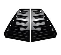 Coche Alerón Ventana Trasera Divisor Para VW Para Golf 6 Para MK6 Para GTI R Para GTD 2008 2009 2010 2011 2012 Embellecedor Cubierta Obturador Ventana Lateral Trasera Coche(Glossy Black)