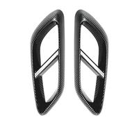 Coche Alerones para Mercedes para Benz Clase E W214 2024+ Silenciador Escape Trasero Cubierta Tubo 1 Marco embellecedor Alerón Trasero(Aspecto de Carbono)