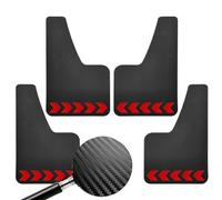 Coche Aletas De Barro Para Fiat Para Ducato Para Peugeot Para Boxer Para Ram Para ProMaster Guardabarros Guardabarros Para Bengalas 4 Piezas Racing/Rally Guardabarros Faldillas Coche(4Pcs With Sticker