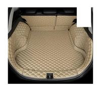 Coche Alfombrilla Maletero Alfombrilla De Cuero Maletero Coche para Hyundai para Tucson 2015 2016 2017 2018 2019 2020 Accesorios para Interior(Beige4)