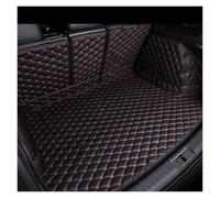 Coche Alfombrilla Maletero Alfombrilla Maletero Cobertura Completa para Mitsubishi para Outlander EX 2010-2012 Protector Interior De Coche(Black-Red)
